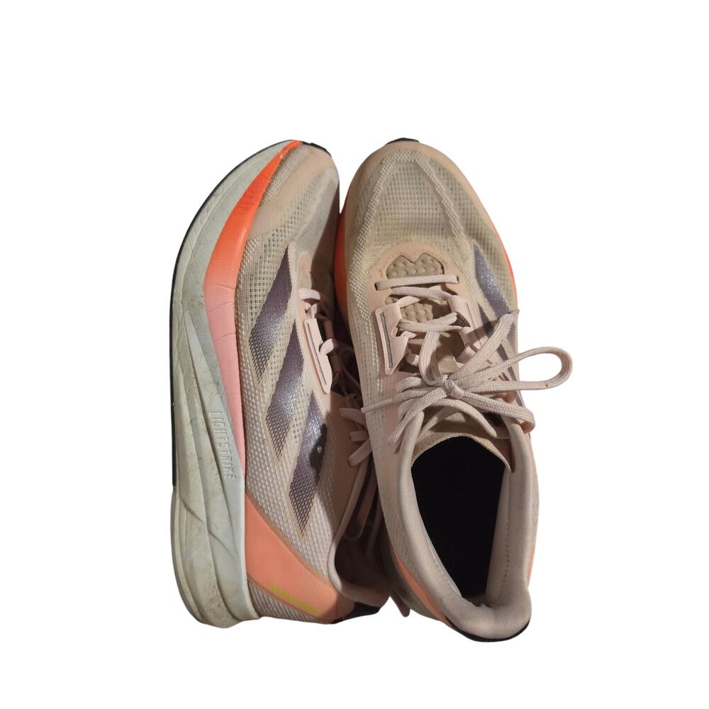 Adidas Duramo Speed Womens Size 9.5 Running Shoes Pink Lightstrike Sneakers